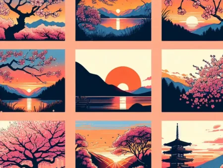 Koleksi Foto Sunset dari Negeri Sakura