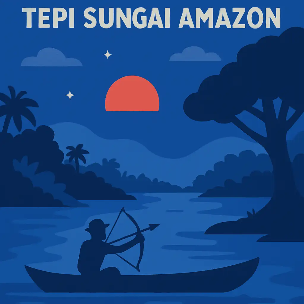 Berburu Senja di Tepi Sungai Amazon